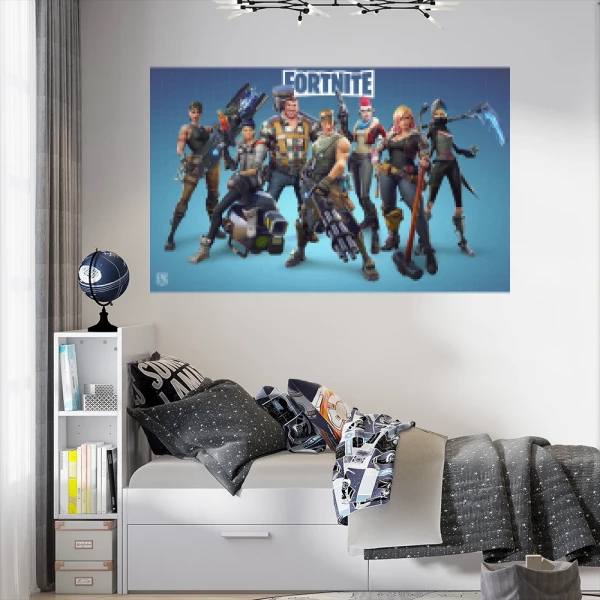 Sticker Fortnite 01 - Imprimé