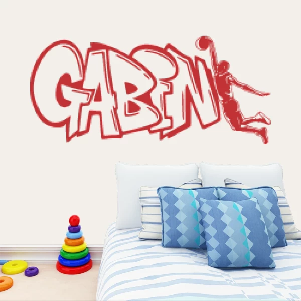 Sticker Gabin Graffiti Basketball