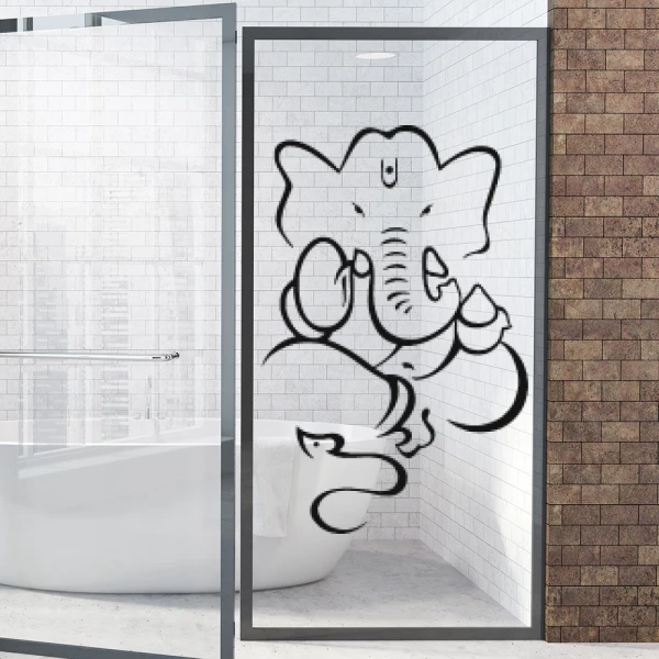 Sticker Ganesha Stylisé