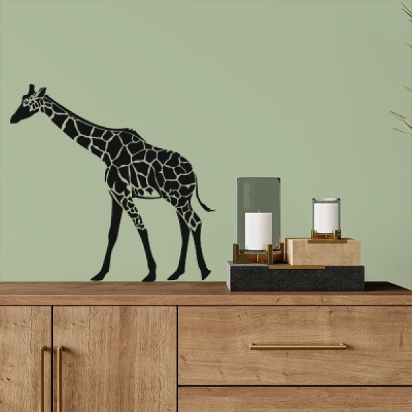 Sticker Girafe Afrique