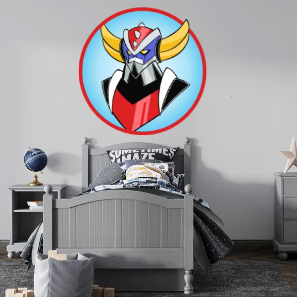 Sticker Goldorak Cercle
