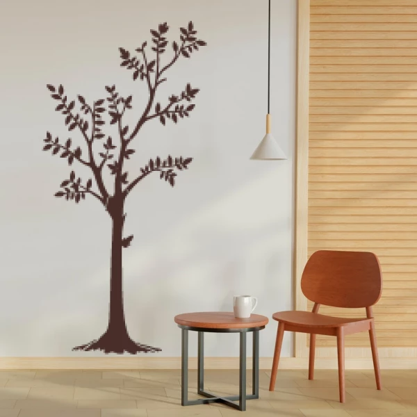 Sticker Grand arbre été (4 Parties)