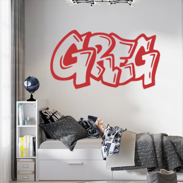 Sticker Greg Graffiti