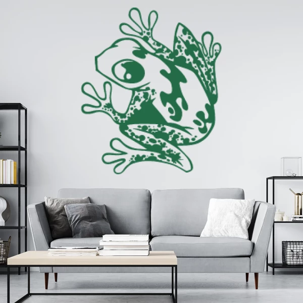 Sticker Grenouille Tropicale