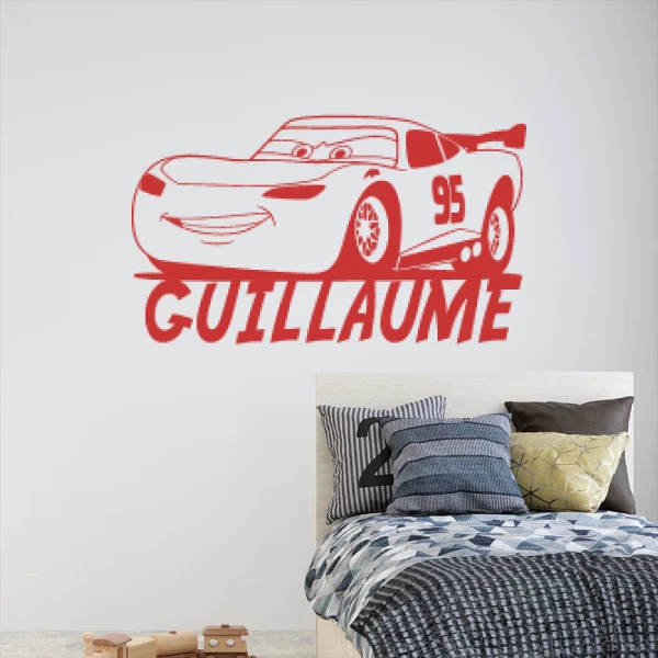 Sticker Guillaume Cars