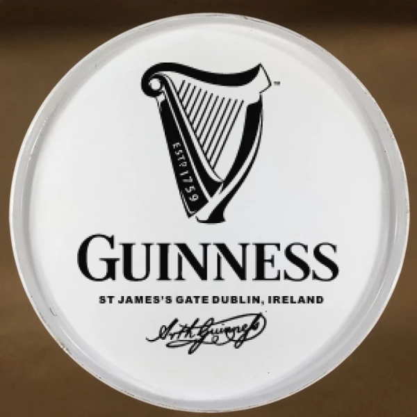Sticker Guinness Logo bicolor