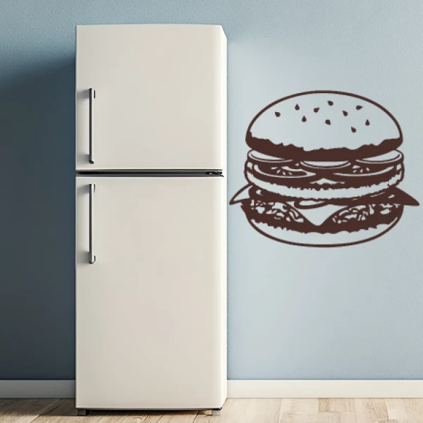 Sticker Hamburger