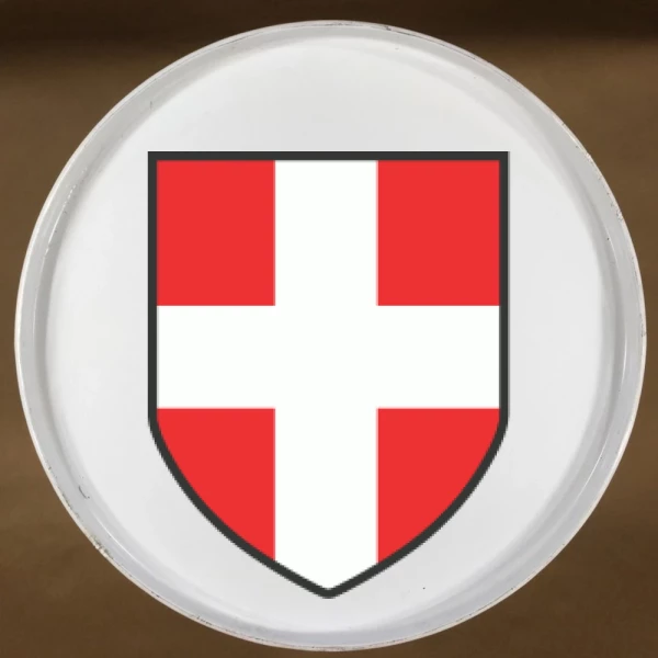 Sticker Haute Savoie Drapeau - Imprimé
