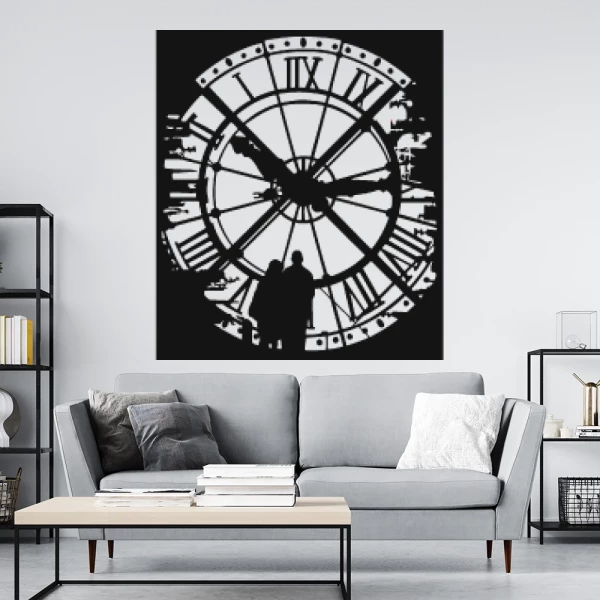Sticker Horloge