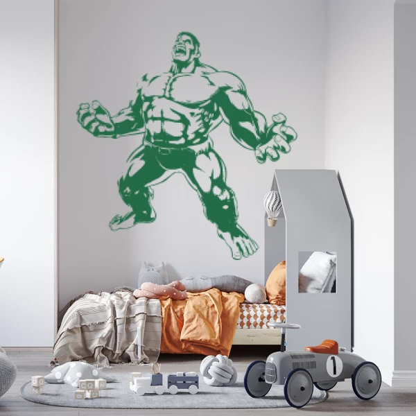 Sticker Hulk Silhouette