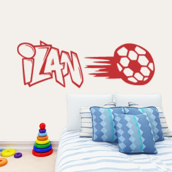 Sticker Ilan Graffiti Football