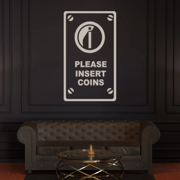 Sticker Insert Coins