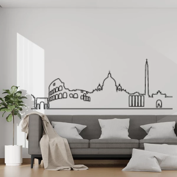 Sticker Italie Line