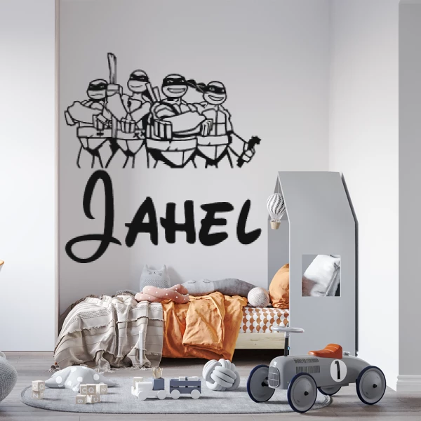 Sticker Jahel Tortues Ninja Disney