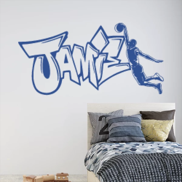 Sticker Jamie Graffiti Basketball