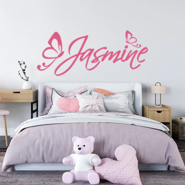 Sticker Jasmine Papillons