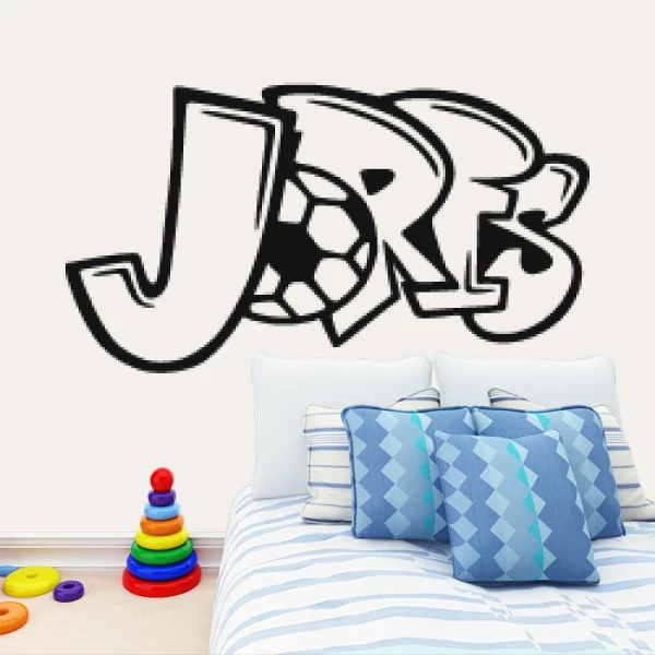 Sticker Joris Graffiti Football
