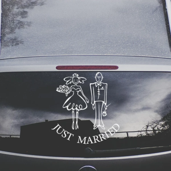 Sticker Just Married