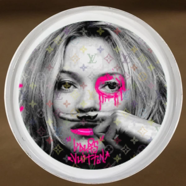 Sticker Kate Moss Vuitton Imprimé