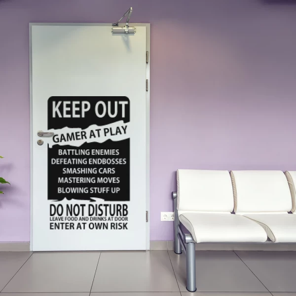 Sticker Keep Out 2