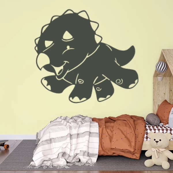 Sticker Keops le Tricératops
