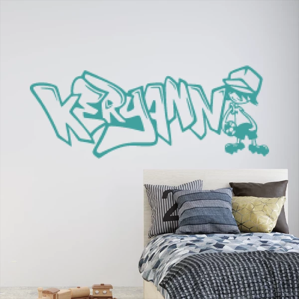 Sticker Keryann Graffiti Footballeur