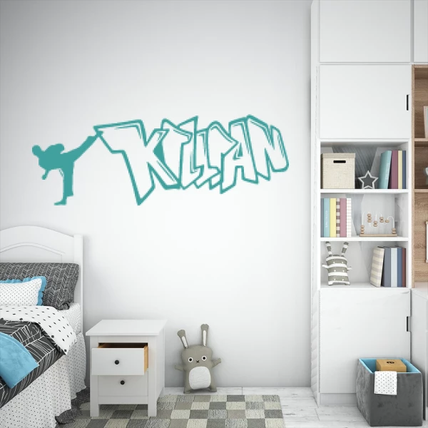 Sticker Killian Graffiti Karaté