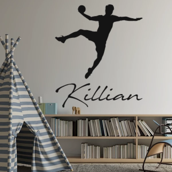 Sticker Killian Handball Silhouette