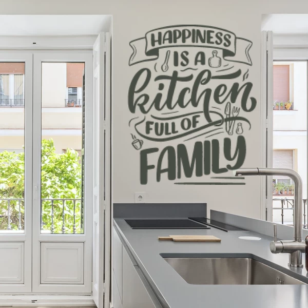 Sticker Kitchen Family