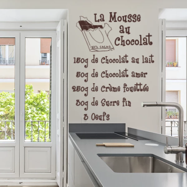 Sticker La Mousse au Chocolat