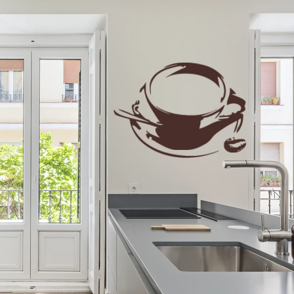 Sticker La tasse de café