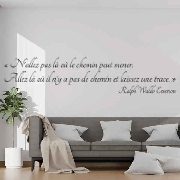 Sticker Laissez une trace - Emerson