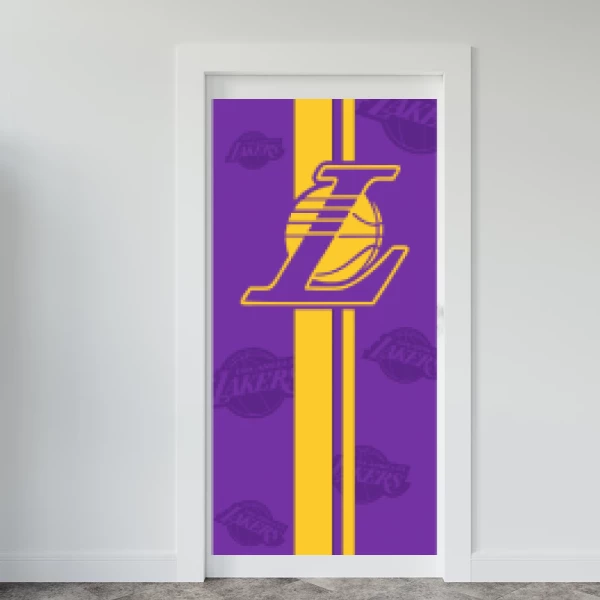 Sticker Lakers Wall - Imprimé