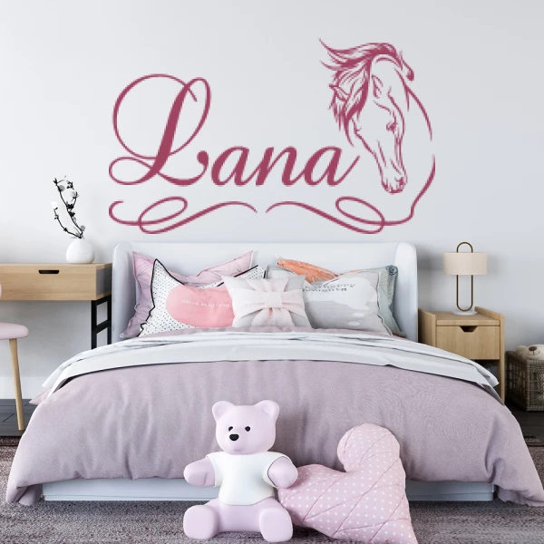 Sticker Lana Equestre