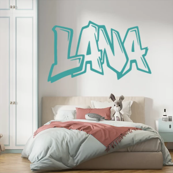 Sticker Lana Graffiti