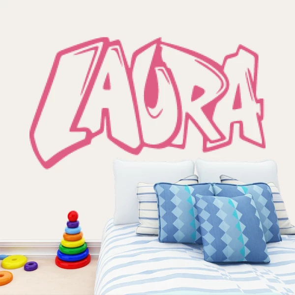 Sticker Laura Graffiti