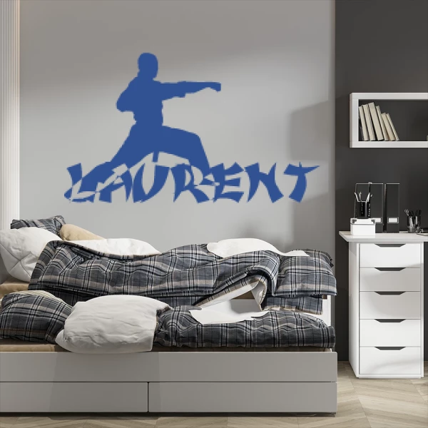 Sticker Laurent Karate