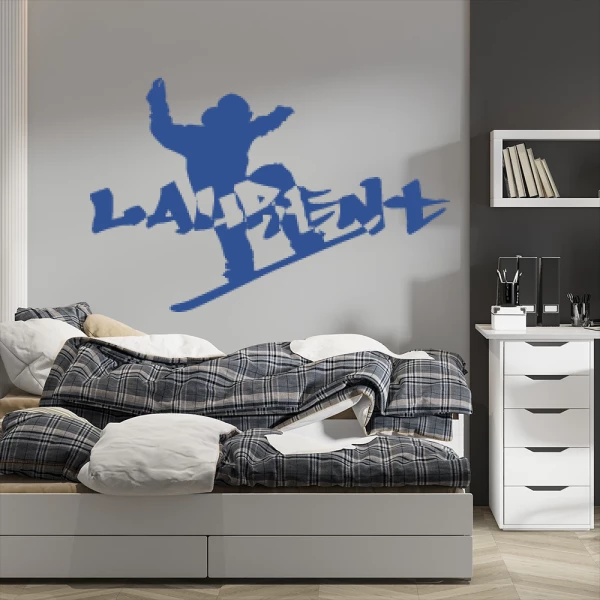 Sticker Laurent Snowboard