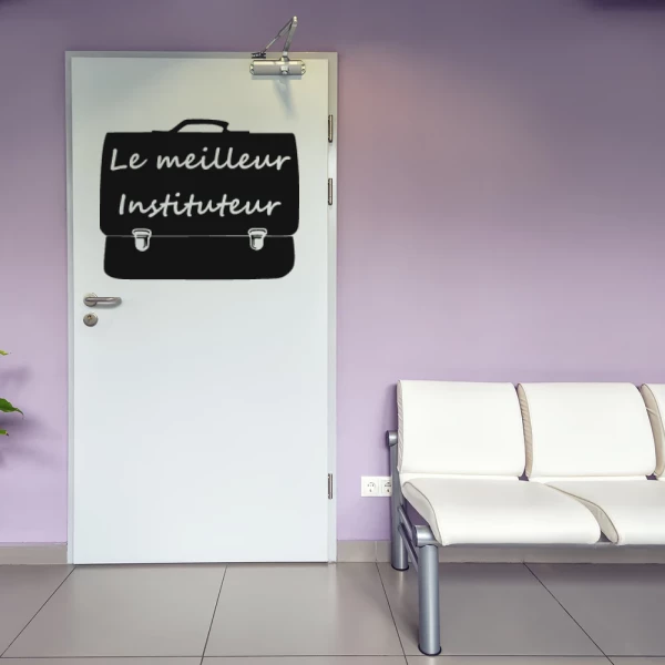 Sticker Le meilleur instituteur