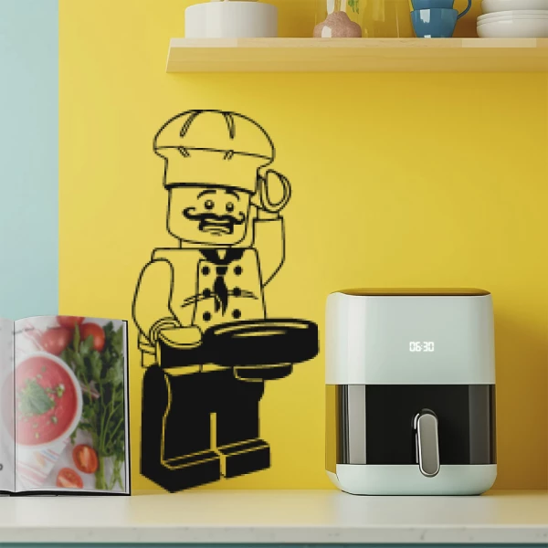 Sticker Lego Cuistot
