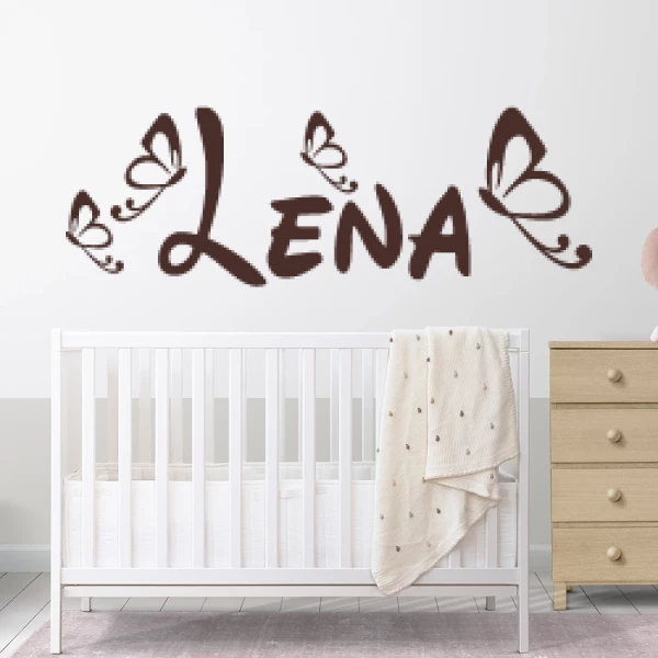 Sticker Lena Disney Papillons