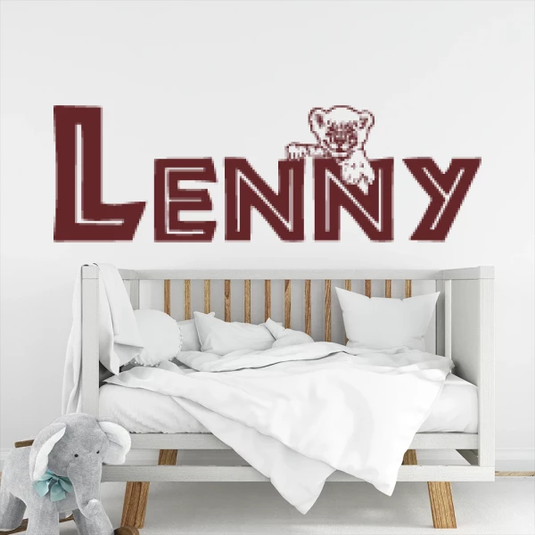 Sticker Lenny Lionceau