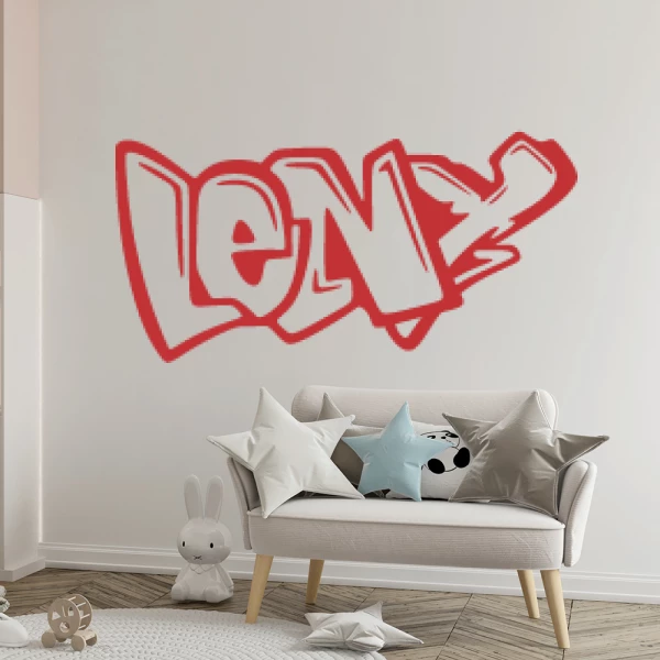 Sticker Leny Graffiti