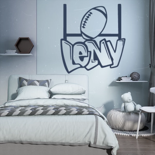 Sticker Leny Graffiti Rugby