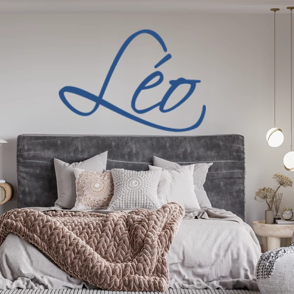 Sticker Léo Script
