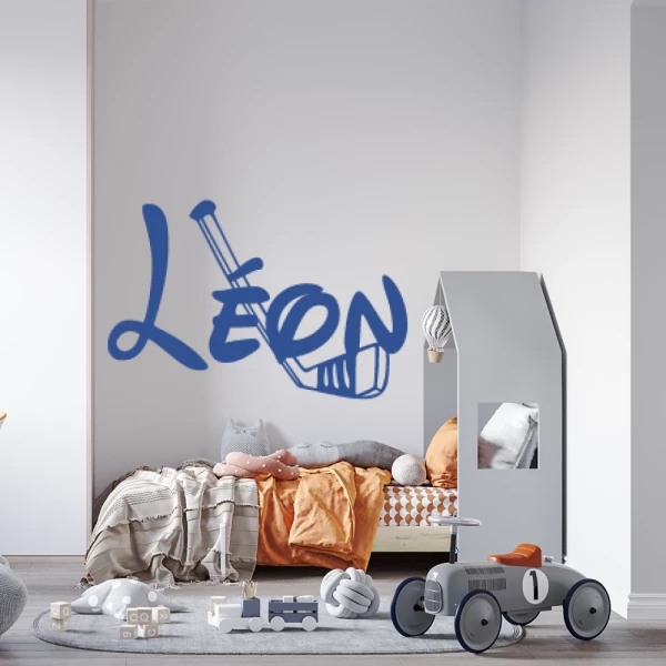 Sticker Léon Disney Hockey