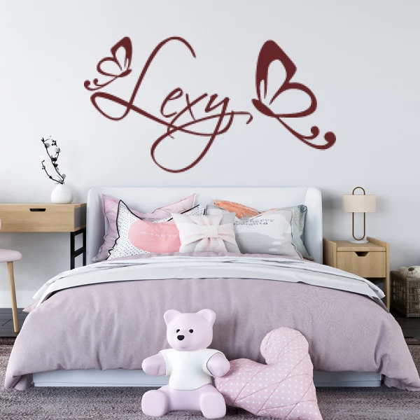 Sticker Lexy Papillons