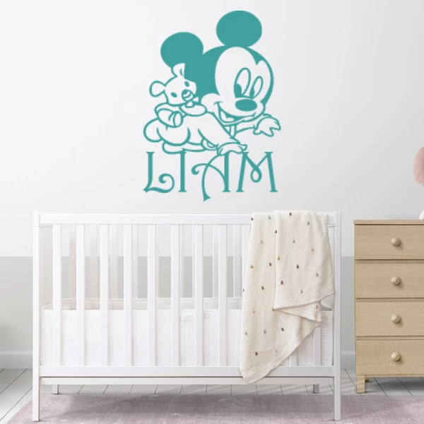 Sticker Liam Mickey Baby 2