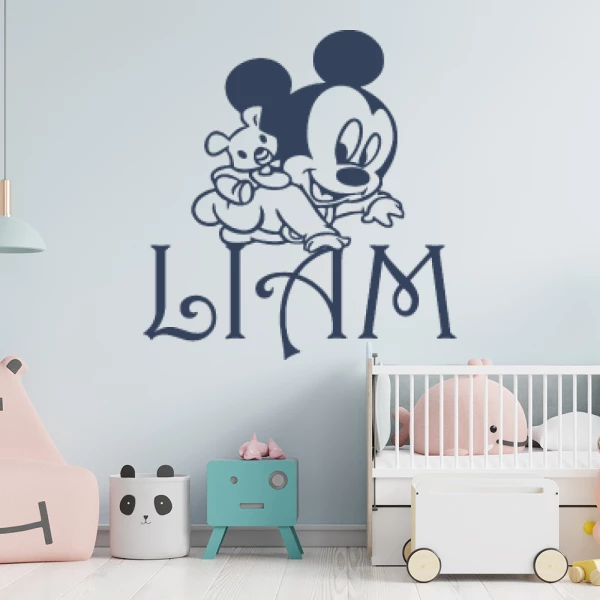 Sticker Liam Mickey Baby