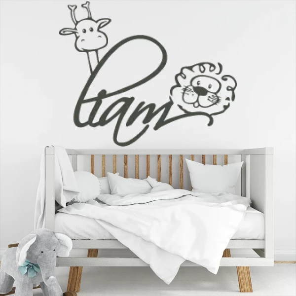 Sticker Liam Script Savane